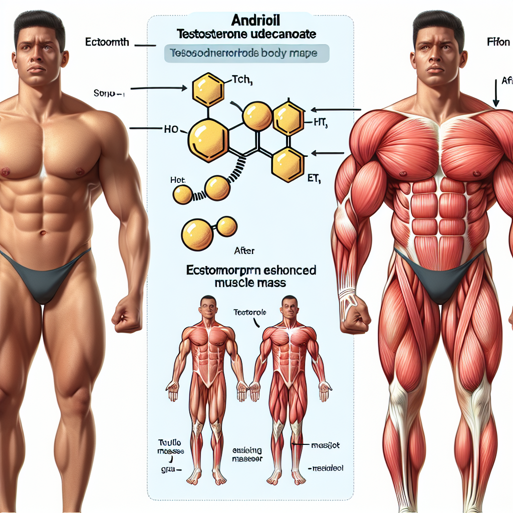 Cómo actúa Andriol en cuerpos ectomorfos
