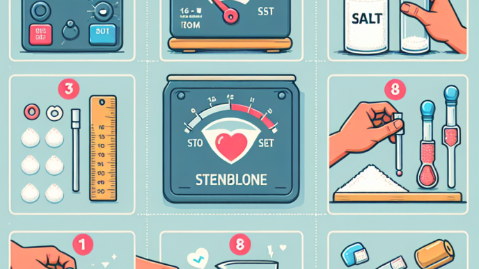 Cómo ajustar la ingesta de sal al usar Stenbolone