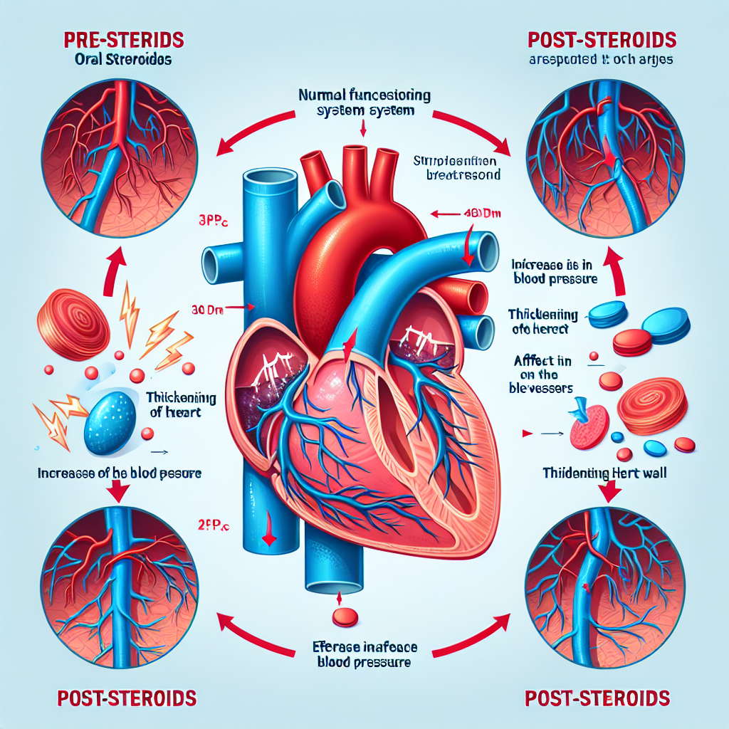 Cómo reacciona el sistema cardiovascular a Esteroides orales