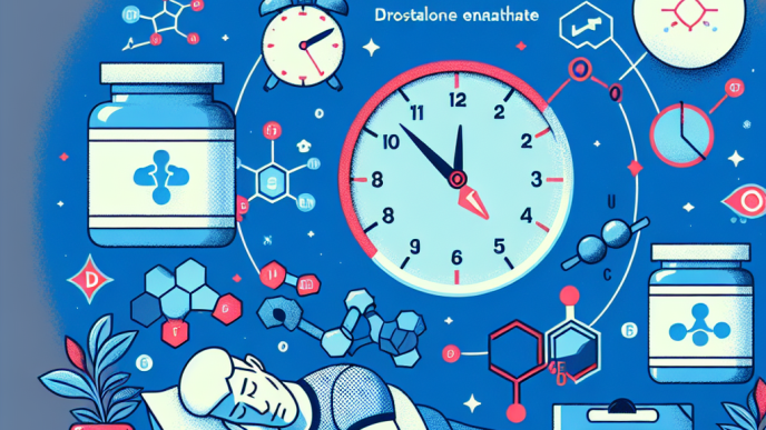 Cuánto influye el sueño en la efectividad de Enantato de Drostanolona