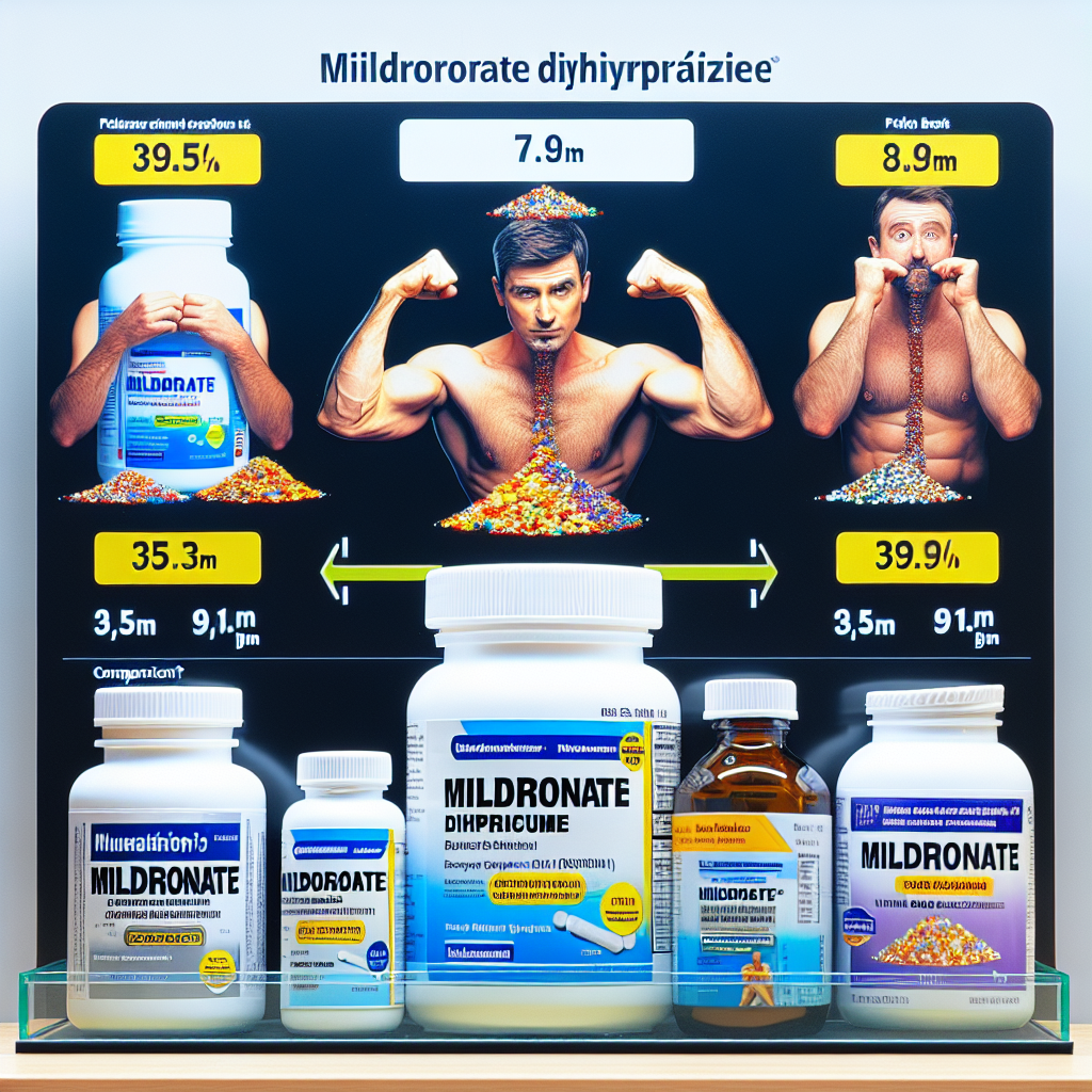 Diferencias de resultados entre marcas de Mildronate Dihydricume
