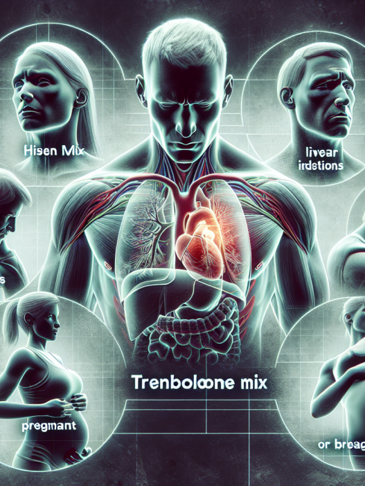 Casos en los que Trembolona mix (mezcla de trembolona) está contraindicado