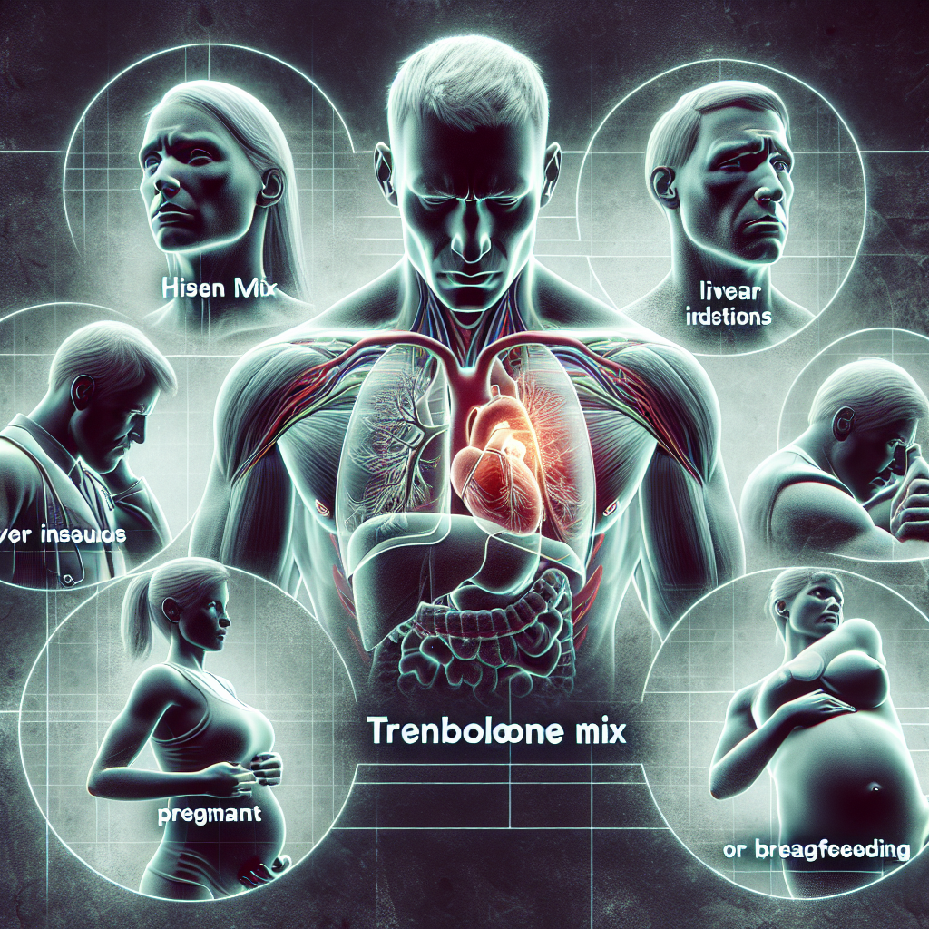 Casos en los que Trembolona mix (mezcla de trembolona) está contraindicado