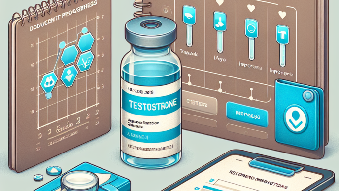 Cómo documentar el progreso con Suspensión acuosa de testosterona