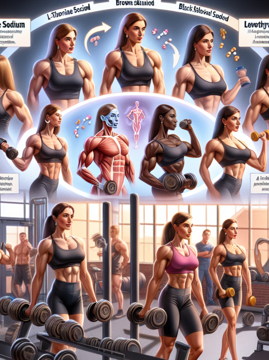 Cómo impacta L-Thyroxine Sodium/Levothyroxine Sodium (LT4 sodium) en mujeres culturistas