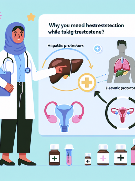 ¿Necesitas protector hepático con Testosterona?