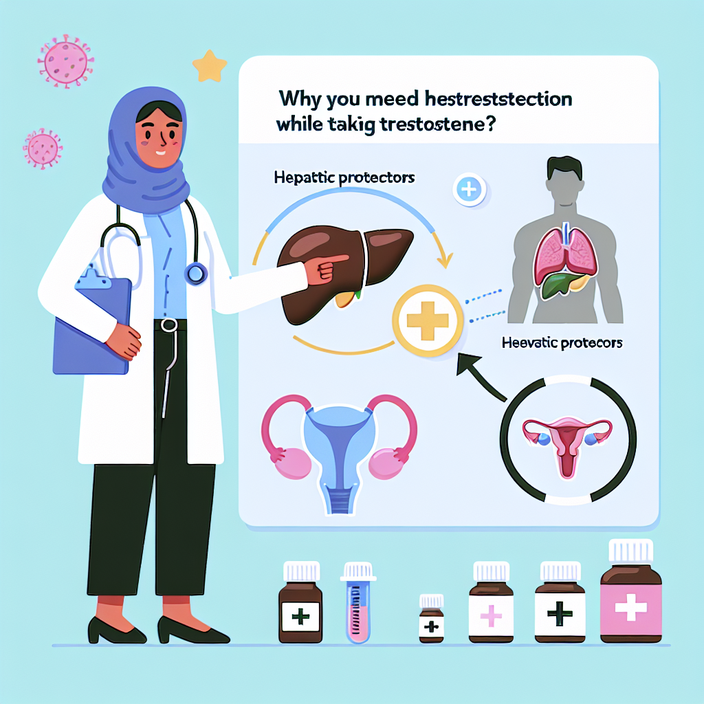 ¿Necesitas protector hepático con Testosterona?