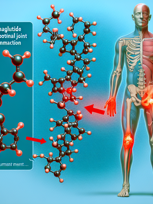¿Puede Semaglutid causar inflamación articular?