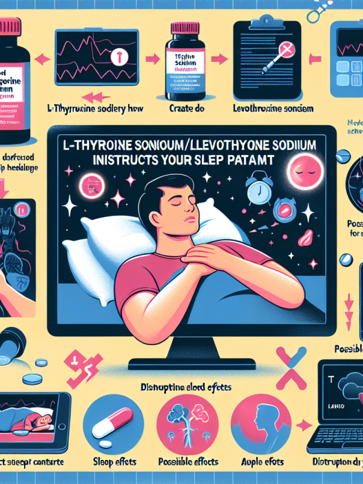 Qué hacer si L-Thyroxine Sodium/Levothyroxine Sodium (LT4 sodium) interrumpe tu patrón de sueño