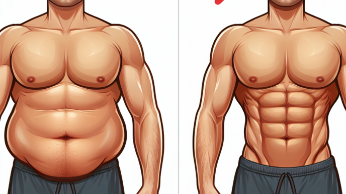 Qué tipo de grasa corporal se reduce con Enantato de testosterona
