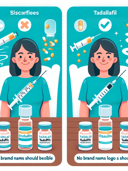Diferencias en resultados al usar Tadalafil con y sin insulina
