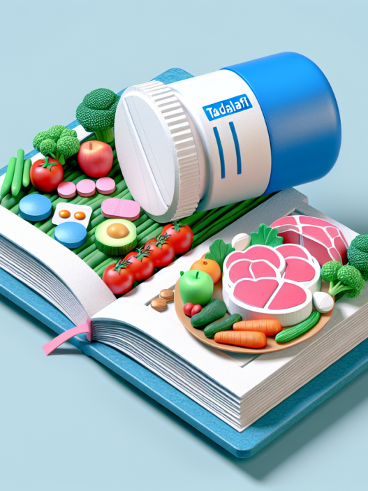 ¿Puede Tadalafil usarse durante una dieta estricta?