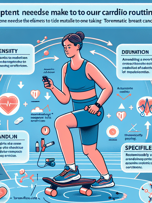 Qué adaptaciones hacer al cardio al tomar Citrato de toremifeno