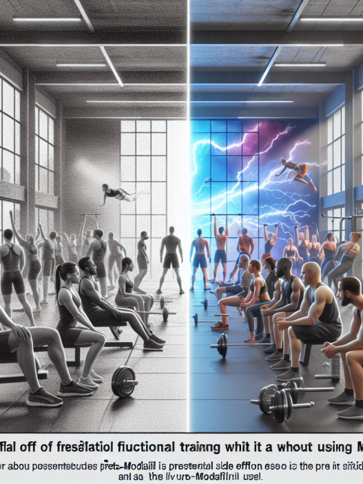 Qué esperar del entrenamiento funcional al usar Modafinil (Provigil)