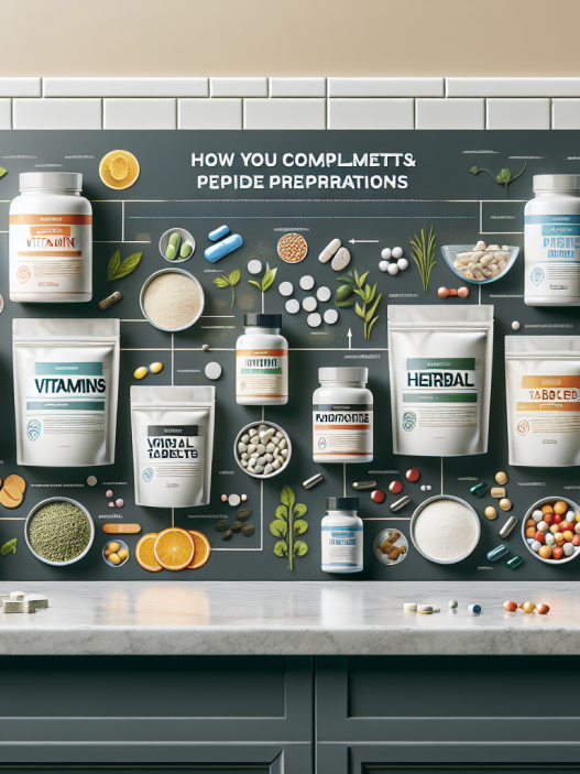 ¿Qué suplementos combinan bien con Preparados de péptidos?