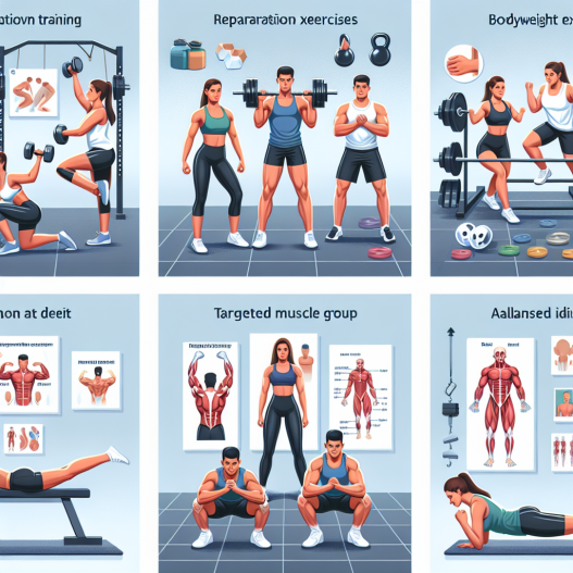 Qué tipo de ejercicios mejoran el efecto de Preparativos para ganar masa muscular