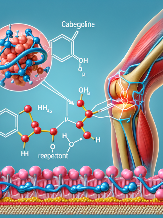 Cabergolina y mejoras en movilidad articular