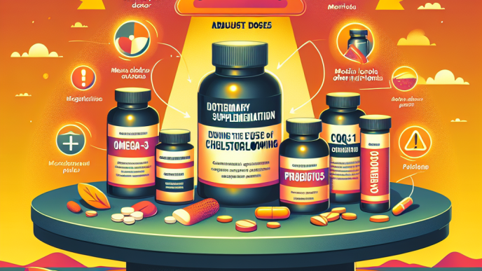 Cómo adaptar la suplementación durante el uso de Colesterol - agentes reductores