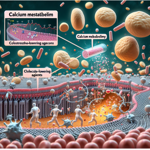 Cómo afecta Colesterol - agentes reductores al metabolismo del calcio