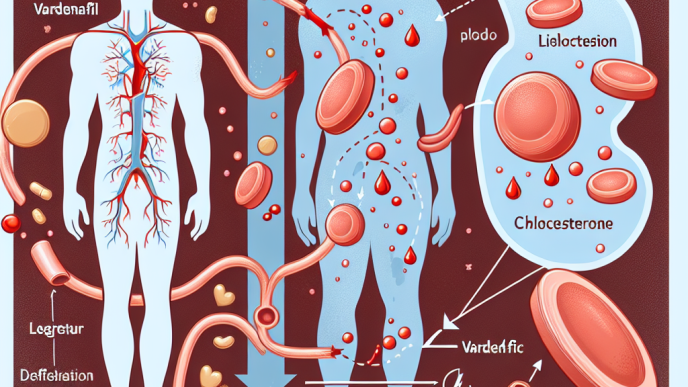 Cómo afecta Vardenafil (Levitra Generic) al perfil lipídico
