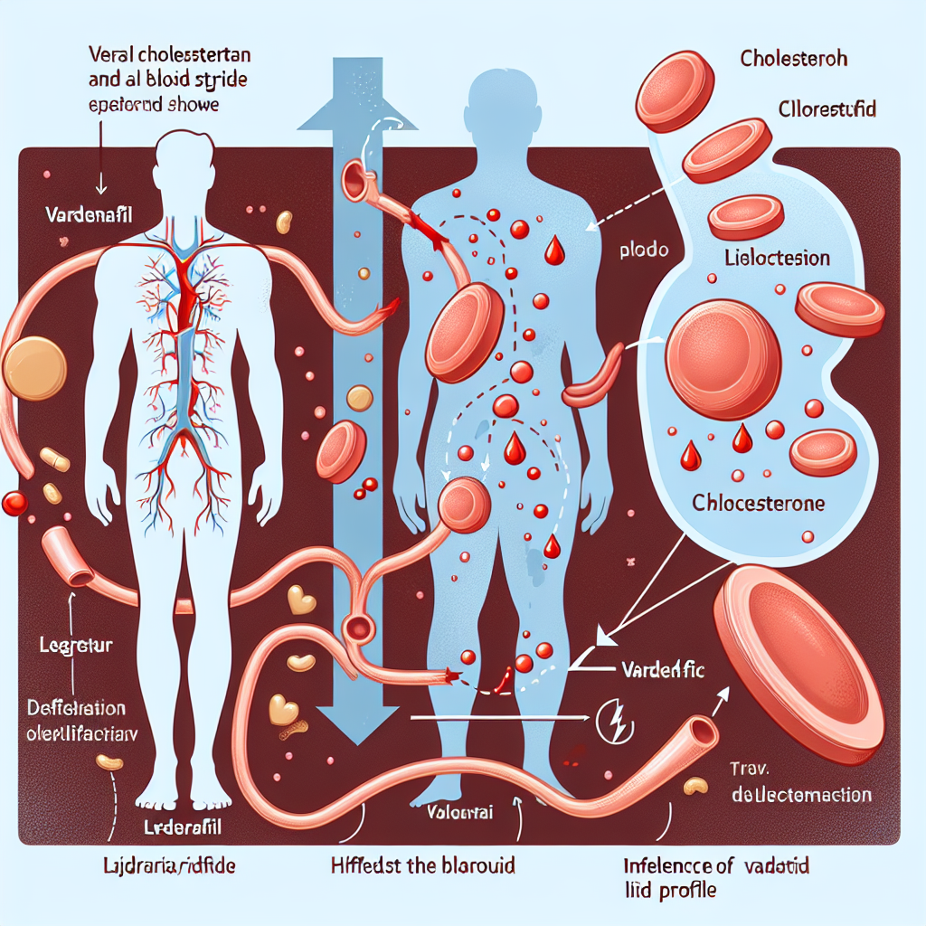 Cómo afecta Vardenafil (Levitra Generic) al perfil lipídico