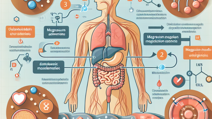 Cómo influye Colesterol - agentes reductores en el metabolismo del magnesio