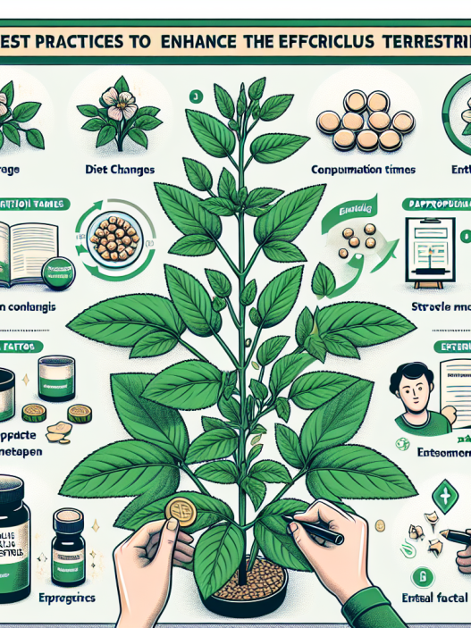 Qué hábitos mejoran la eficacia de Tribulus Terrestris