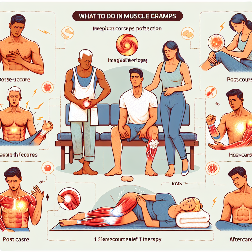 Qué hacer si tienes calambres musculares con Terapia posterior al curso