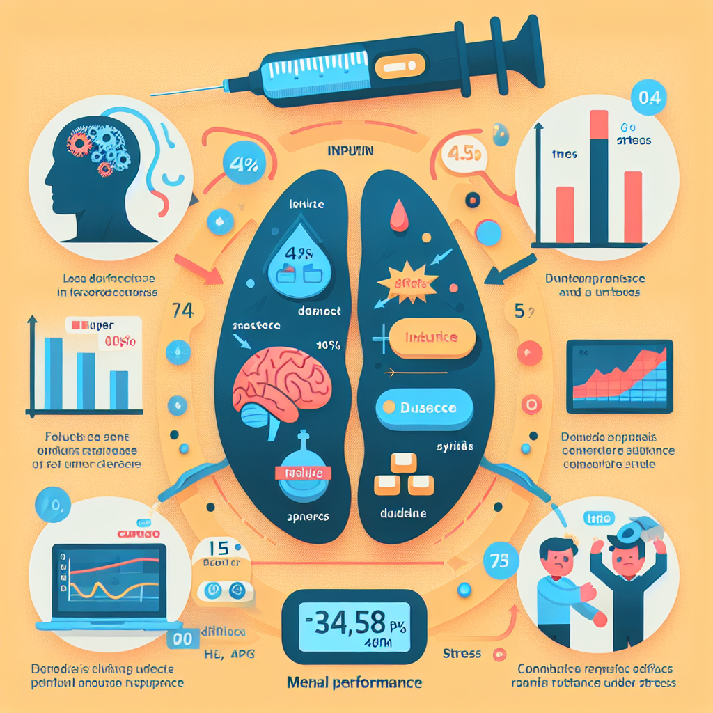 Cuánto influye Insulina en el rendimiento mental bajo estrés