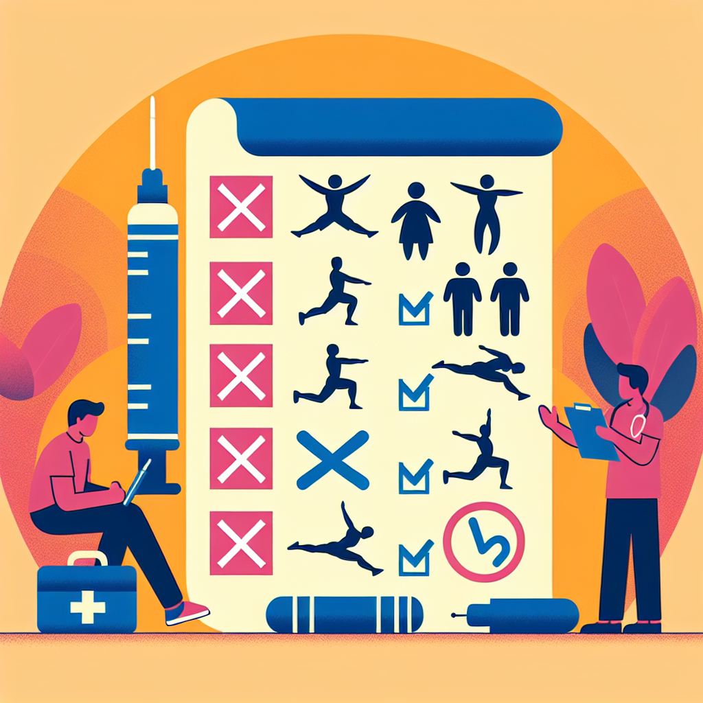 Qué ejercicios evitar si usas Insulina por primera vez